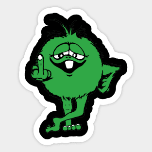 Green Monster Sticker